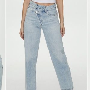 SIZE 22 - AGOLDE CRISS CROSS JEAN